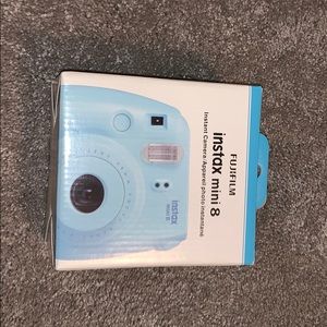 blue instax mini 8
